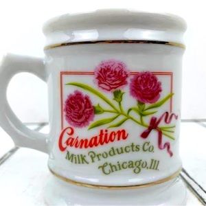Vintage Collectible The Corner Store Carnation Milk Porcelain Mug 1982 EUC